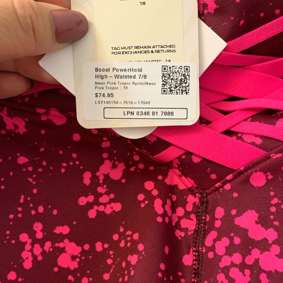 High Waisted Boost 7/8 Legging - Picture 3 of 4